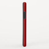 赤のモノグラミニマルム |個人用設定 Case-Mate iPhoneケース (裏面/右)