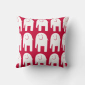 赤の不要品 クッション (裏面)