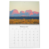 赤の中心2025 カレンダー (2月 2027)