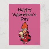 赤の伯母さんからの大きいこんにちはの抱擁 シーズンポストカード (正面)