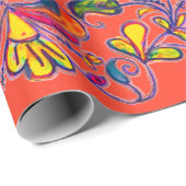 赤の北鳥 ラッピングペーパー (ロールコーナー)