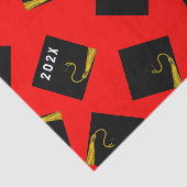 赤の卒業式ティッシュペーパー 薄葉紙 (詳細)