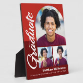 赤の卒業式3フォトアーはっきりしたチスクリプトのミニマル フォトプラーク (側面)