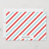 赤の大きなもの | FIRST誕生日招待状 招待状 (裏面)