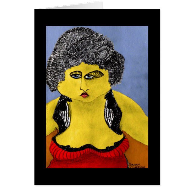 赤の女性 (正面)