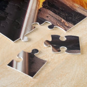 赤の女性 ジグソーパズル (側面)