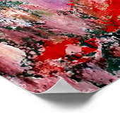 赤の女性 ポスター (角)