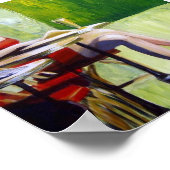 赤の女性 ポスター (角)