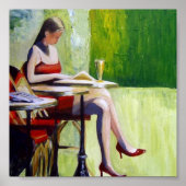 赤の女性 ポスター (正面)