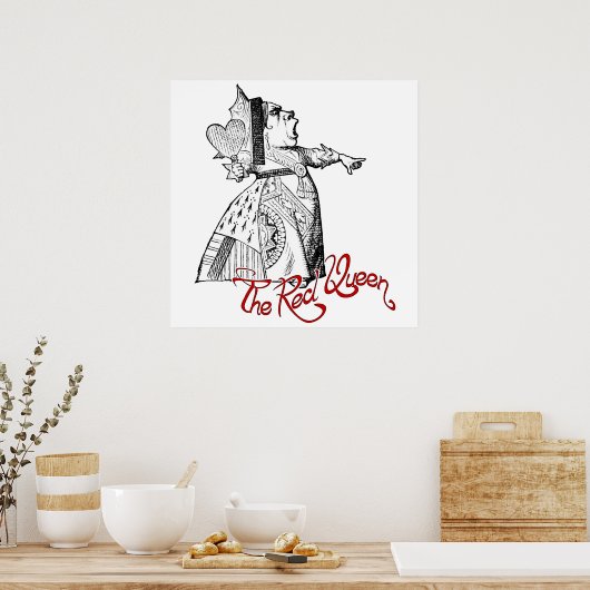 赤の女王 ポスター (キッチン)