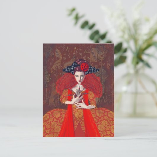 赤の女王 ポストカード (スタンド正面)