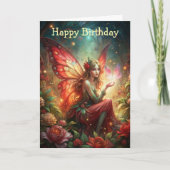 赤の妖精 カード (正面)