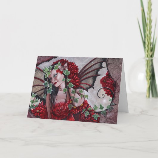 赤の妖精 シーズンカード (正面)