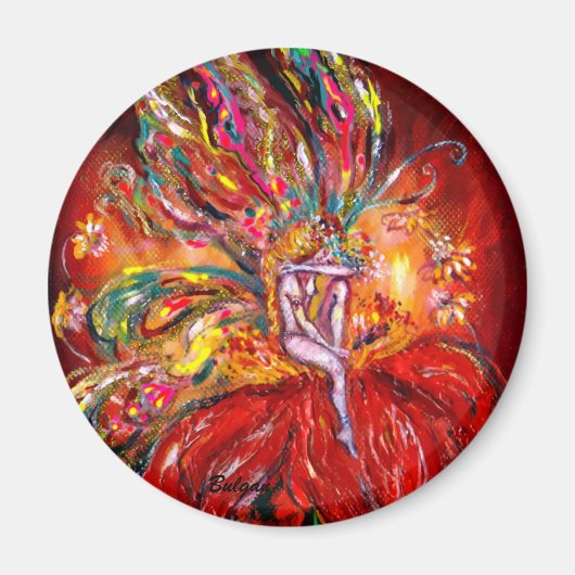 赤の妖精 マグネット (正面)