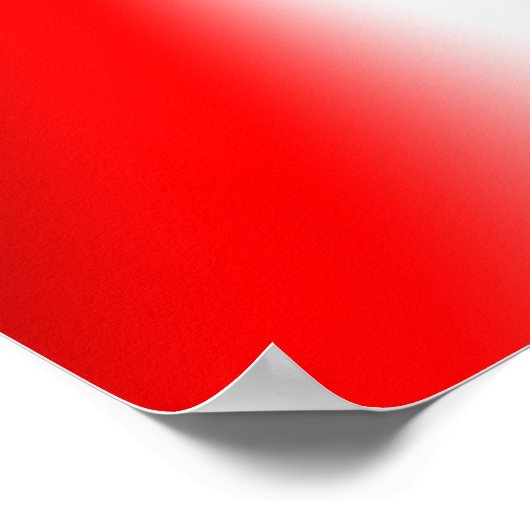 赤の寸法 ポスター (角)