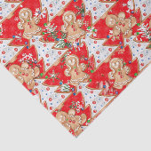 赤の少女クリスマスツリー、ジンジャーブレッド少年 薄葉紙 (詳細)