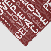 赤の平和と愛 薄葉紙 (詳細)