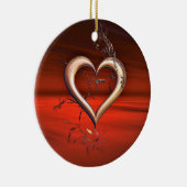 赤の愛のために セラミックオーナメント (右)