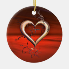 赤の愛のために セラミックオーナメント