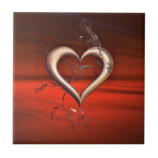 赤の愛のために タイル (正面)