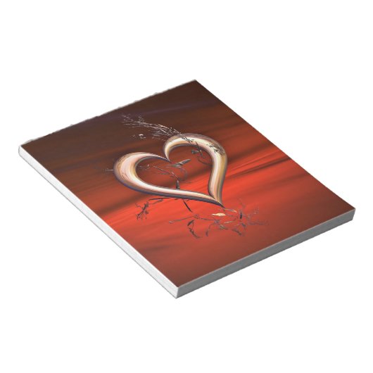 赤の愛のために ノートパッド (アングル)