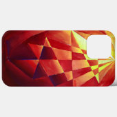 赤の抽象芸術組成 Case-Mate iPhoneケース (裏面 (横))