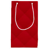 赤の普通色 スモールペーパーバッグ (正面)