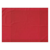 赤の普通色 テーブルクロス (正面(横))