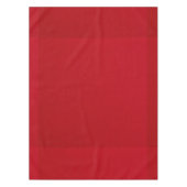 赤の普通色 テーブルクロス (正面)