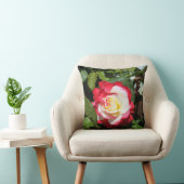 赤の枕は豪華なバルボア島を上がりましたひっくり返しました クッション (椅子)