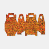 赤の染みが少ないバーチャルな木の樹皮 フェイバーボックス (折り畳みなし)