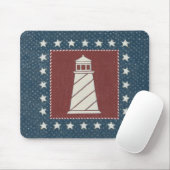 赤の沿岸芸術|の灯台 マウスパッド (マウス)