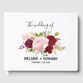 赤の熱帯とロマン結婚チック ゲストブック (正面)