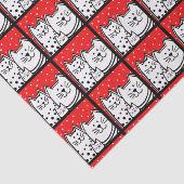 赤の猫ちゃん 薄葉紙 (詳細)