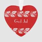 赤の白い穴 – 神ジュル オーナメント (裏面)