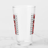 赤の神聖な山 タンブラーグラス (右)