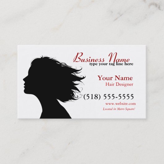 赤の署名 予約カード (正面)