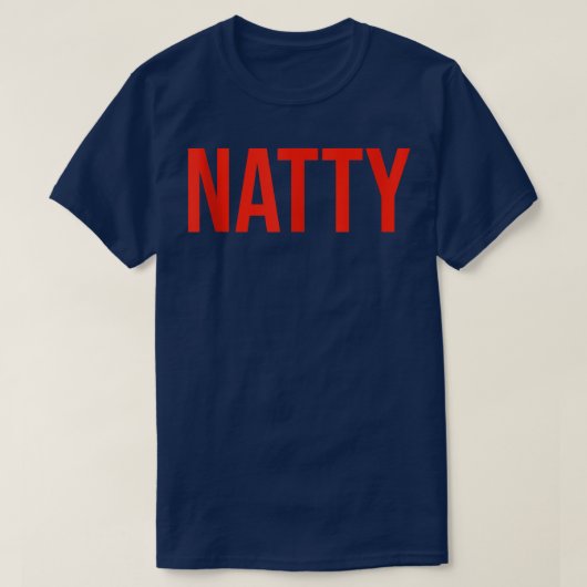 赤の自然 Tシャツ (デザイン正面)