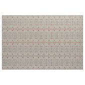 赤の花びら ファブリック (ヤード)