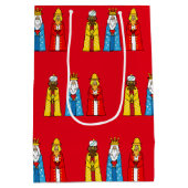 赤の賢者3人 ミディアムペーパーバッグ (裏面)