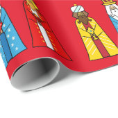 赤の賢者3人 ラッピングペーパー (ロールコーナー)