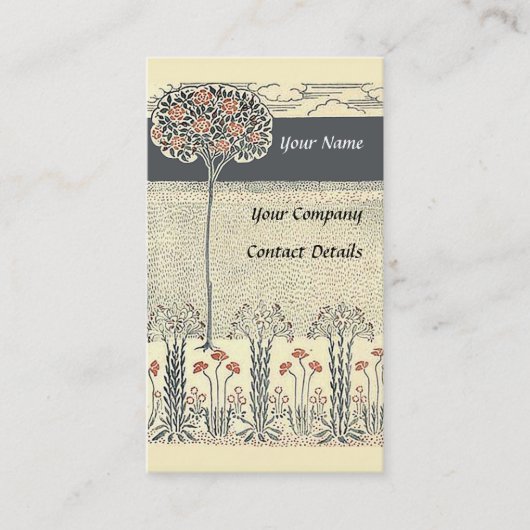 赤の赤いバラの木によっては名刺が開花します 名刺 (正面)