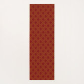 赤の金色の点 ヨガマット (裏面)