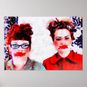 赤の顔 ポスター (正面)