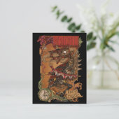 赤の騎士はがき ポストカード (スタンド正面)