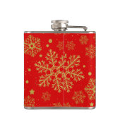 赤の黄金の雪 フラスク (裏面)