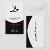 赤の黒い急襲 名刺 (正面/裏面)