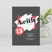 赤の黒は招待状を詳しく述べます 招待状 (スタンド正面)