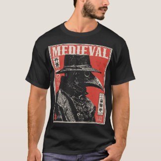 赤の黒死病 | ゴシック中世の恐怖 Tシャツ
