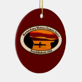 赤のBWCAのオーナメント セラミックオーナメント (右)